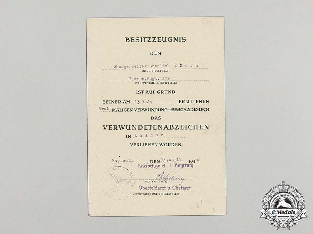 a_collection_of3_wound_badge_documents_to_the7_th_company_of_grenadier_regiment232_cc_5744_1