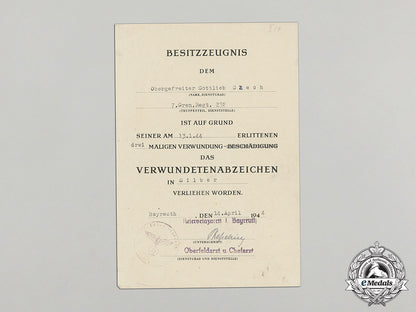 a_collection_of3_wound_badge_documents_to_the7_th_company_of_grenadier_regiment232_cc_5744_1