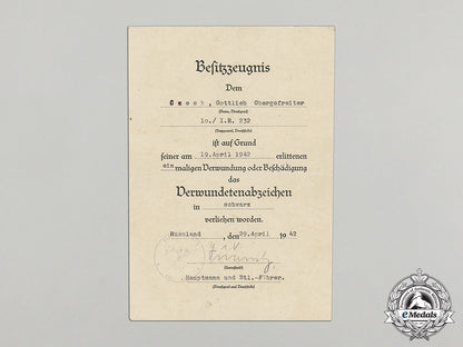 a_collection_of3_wound_badge_documents_to_the7_th_company_of_grenadier_regiment232_cc_5746_2