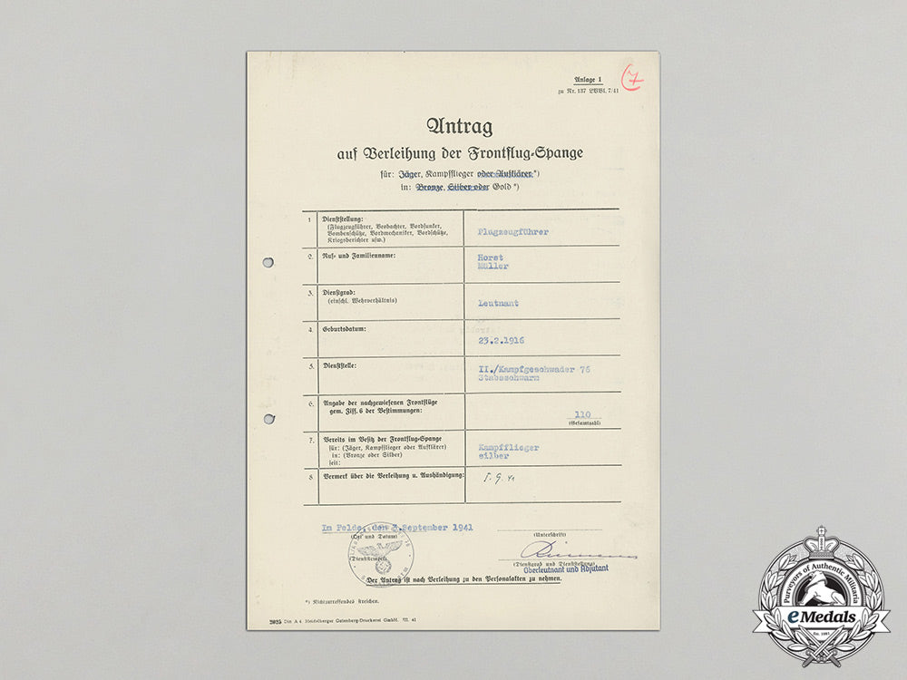 applications_for_front_flying_clasp(_gold_and_silver)_to_lieutenant_horst_müller(_kc)_cc_5766