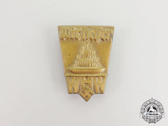 A Third Reich Period Whw “We Are Helping” Donation Badge