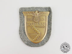A Second War German Wehrmacht Heer (Army) Issue Kuban Campaign Shield