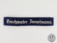 A Second War German Luftwaffe Geschwader Immelmann Cuff Title