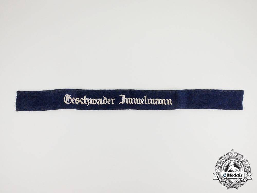 a_second_war_german_luftwaffe_geschwader_immelmann_cuff_title_cc_6184