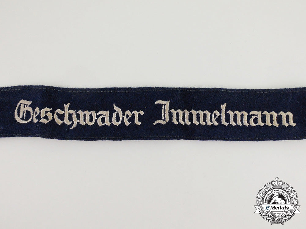 a_second_war_german_luftwaffe_geschwader_immelmann_cuff_title_cc_6185