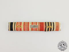 An Extensive First War Austrian Patriot’s Medal Ribbon Bar