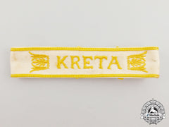 A Second War German Kreta Campaign Cuff Title