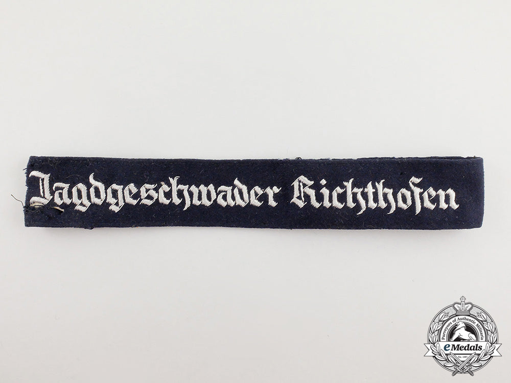 germany,_luftwaffe._a_jagdgeschwader_richthofen_officer’s_cuff_title_cc_6244_1