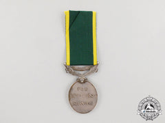 A British Efficiency Medal With Canada Scroll Issued To A Canadian, Corporal A Whyte, Victoria Rifles Of Canada