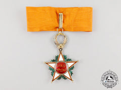 A Moroccan Order Of Ouissam Alaouite, Commander, 3Rd Class