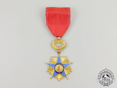 A French Star Of Good And Merit Cross, Knight