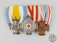 A Period & Fine Dutch Officer's Medal Bar