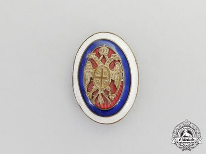 serbia._an_officer's_cap_badge_c.1900_cc_6604