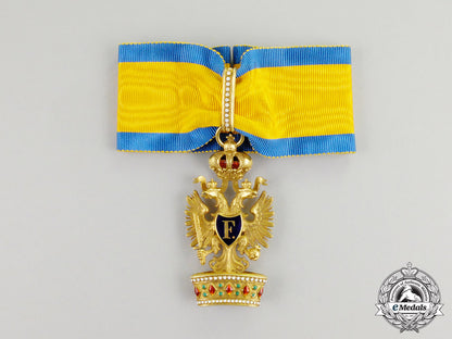 an_early_imperial_austrian_order_of_the_iron_crown_in_gold;2_nd_class_by_rothe,_wien_cc_6638