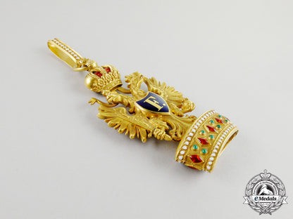 an_early_imperial_austrian_order_of_the_iron_crown_in_gold;2_nd_class_by_rothe,_wien_cc_6643