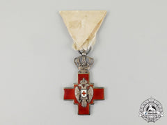 A Serbian Cross Of The Red Cross Society 1882-1941