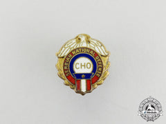 An American Made "Serbian National Defence" Member's Pin C.1916