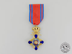 An Order Of The Star Of Romania, Knight With Swords Under Crown 1877-1932
