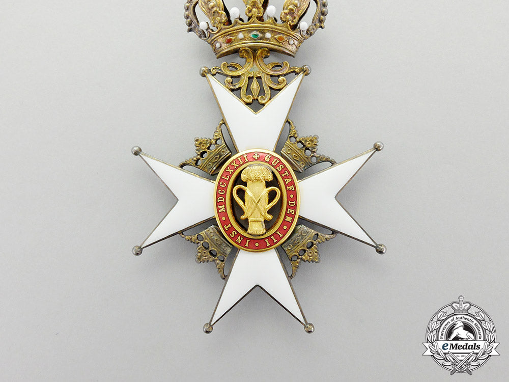 sweden._an_order_of_vasa,_commander's_neck_badge_by_carlman_cc_6857