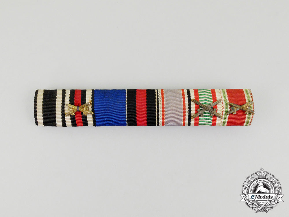 a_first&_second_war_german_medal_ribbon_bar_group_with_its_awards/_medals_cc_6905