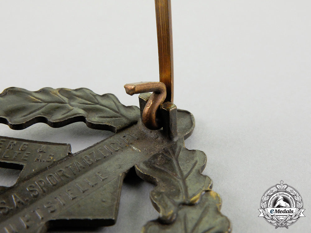 a_bronze_grade_sa_sports_badge_with_its_matching_stick_pin_cc_7389