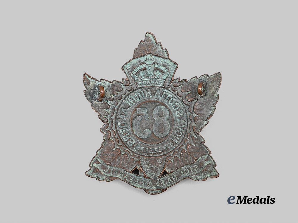 canada,_c_e_f._a85th_infantry_battalion"_nova_scotia_highlanders"_glengarry_badge_e_medals__c7539_3