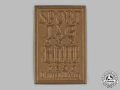 German, Bdm. A 1937 League Of German Girls (Bdm) Württemberg Sports Day Badge