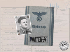 Germany, Ss. A Pair Of Documents To Ss-Unterscharführer Michael Köhl, 13Th Ss Division Handschar, Kia