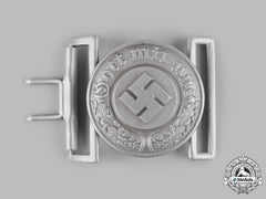 Germany, Ordnungspolizei. An Officer’s Belt Buckle By Overhoff & Cie