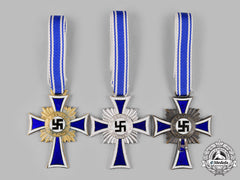 Germany, Third Reich. A Group Of Honour Cross Of The German Mother, All Grades