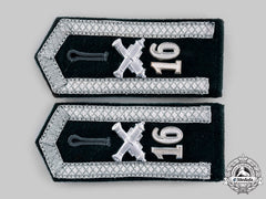 Germany, Third Reich. A Pair Of Ordnance Unteroffizier Shoulder Boards
