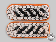 Germany, Reich Polizei. A Pair Of Gendarmerie Shoulder Boards