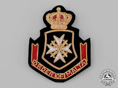International. A Sovereign Military Hospitaller Order Of Saint John Of Jerusalem, Of Rhodes And Of Malta, Blazer Patch