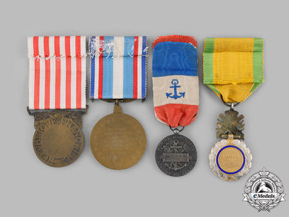 france,_third_and_fourth_republics._lot_of_four_medals_ci19_0219