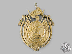 Tunisia, Ottoman Empire. An Infantry Officer's Fez Plate, C.1865