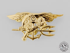 United States. A Special Warfare Insignia (Aka "Seal Trident", "The Budweiser")
