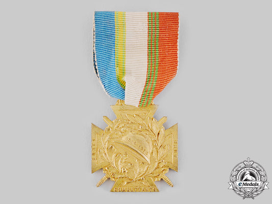 france,_republic._a_department_of_aube_combatant's_league_membership_medal1914-1918_ci19_0406