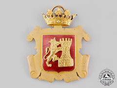 Spain. Franco Era. A Municipality Of Alora City Hall Badge Of Excellence