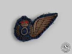 Canada, Commonwealth. A Queen's Crown Royal Canadian Air Force (Rcaf) Observer's Brevet Wing