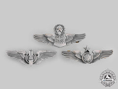 United States. Three Army Air Force/United States Air Force Badges