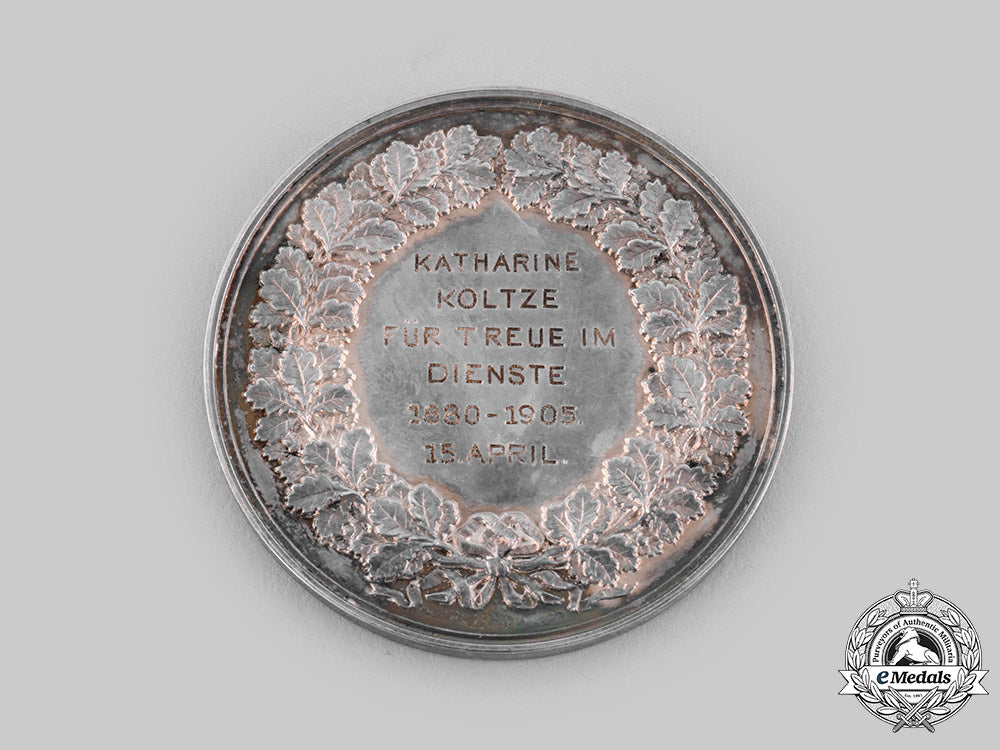lübeck,_free_city._a_silver_table_medal_for_loyal_service,_c.1905_ci19_0509_1
