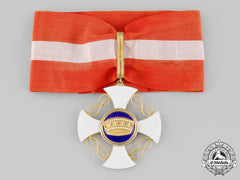 Italy, Kingdom. An Order Of The Crown In Gold, III Class Commander