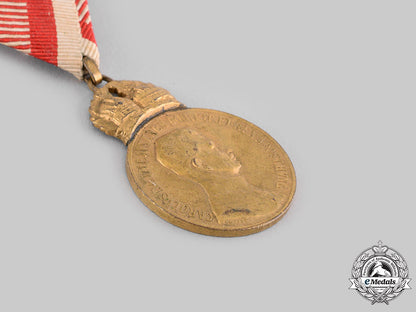 austria,_imperial._a_pair_of_military_merit_medals_by_heinrich_kautsch_ci19_0595