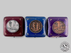 Canada, Commonwealth. Three Dominion Of Canada Rifle Association Shooting Medals, C.1936