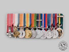 Canada, Commonwealth. An Mbe First And Second War Miniature Group