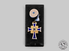 Germany, Third Reich. An Honour Cross Of The German Mother, Gold Grade With Case, By Alfred Stübbe