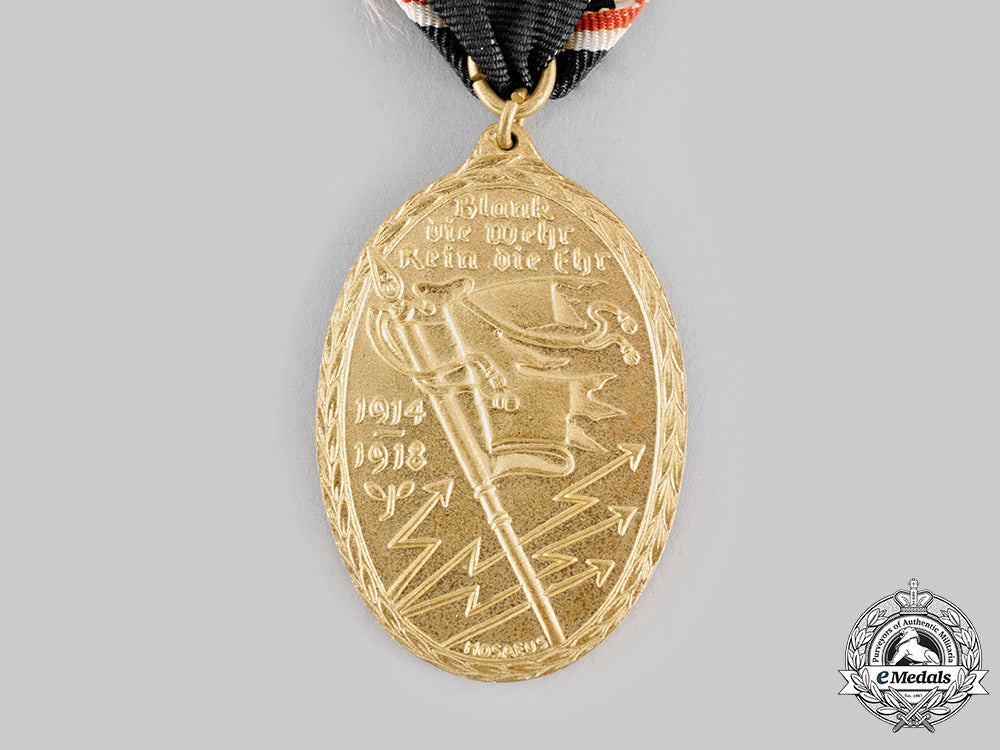 germany,_weimar_republic._a_kyffhäuser_league_medal_with_crown1914-1918_by_hosaeus_ci19_0792