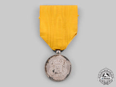 Netherlands, Kingdom. A Royal Navy Long Service Medal, Silver Grade Reduced Version For Ncos, C.1900