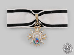 Spain, Kingdom. A Civil Order Of Charity, Commander, Purple & White Distinction, C.1920