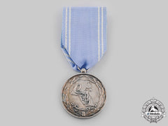 Kuwait, State. A Military Service Medal, Ii Class Silver Grade